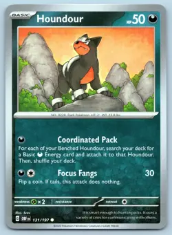 Houndour 131/197 Obsidian Flames Pokemon NM - Image 1