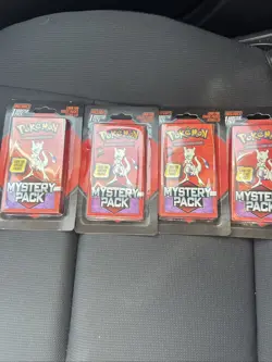 2025 Pokemon Mystery Booster Pack - lot of 4 Vintage Packs - Image 1