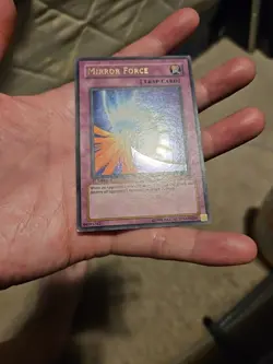 cleanU Mirror Force Metal Raiders MRD-138 1st Edition Ultra Rare mp used yugioh - Image 2