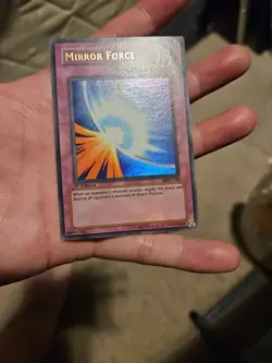cleanU Mirror Force Metal Raiders MRD-138 1st Edition Ultra Rare mp used yugioh - Image 3