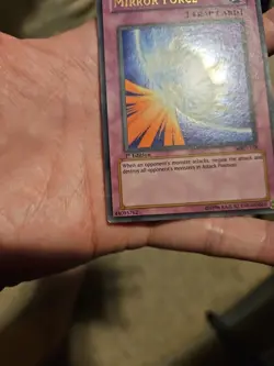 cleanU Mirror Force Metal Raiders MRD-138 1st Edition Ultra Rare mp used yugioh - Image 5