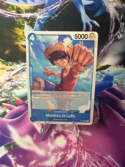 One Piece Trading Card L183 - Monkey D. Luffy P-055 - Image 1
