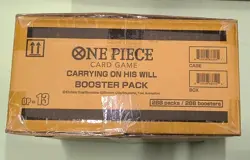 One Piece Card Game OP-13 Carrying On His Will Booster Box Case Sealed - Image 1