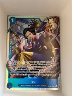 ST22-002 Izo English SR One Piece TCG Card Game - Image 1