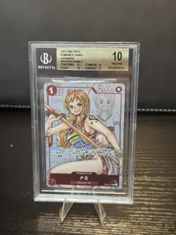 2023 NAMI ST01-016 ONE PIECE COLLECTION 25TH ANNIVERSARY JAPANESE BECKETT 10 - Image 1