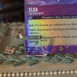 Disney Lorcana TCG Elsa The Fifth Spirit Promo Foil 6/P3 EN - Image 5