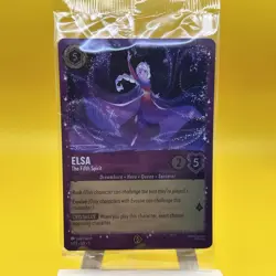 Elsa - The Fifth Spirit 6/P3 [Glitter Foil] SEALED Promo Disney Lorcana NM/M - Image 1