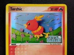 (EX) Torchic 65/100 2006 EX Crystal Guardians Reverse Holo Stamped Pokemon Card - Image 3