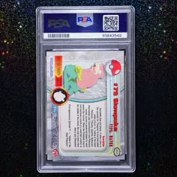 2000 Pokemon Topps TV Series 2 Foil Slowpoke PSA 10 (Blue Label) Pop 17 - Image 2