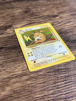 Raichu Fossil Holo Deutsch LP/NM Vintage Pokemon Karte - Image 2