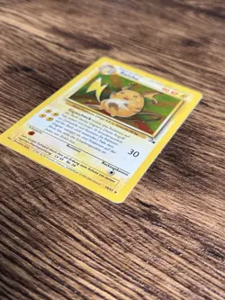 Raichu Fossil Holo Deutsch LP/NM Vintage Pokemon Karte - Image 3