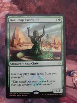 Ramunap Excavator - FOIL - Hour of Devastation Draft Weekend Promo - MTG - ENG - Image 1