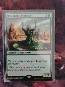 Ramunap Excavator - FOIL - Hour of Devastation Draft Weekend Promo - MTG - ENG - Image 3