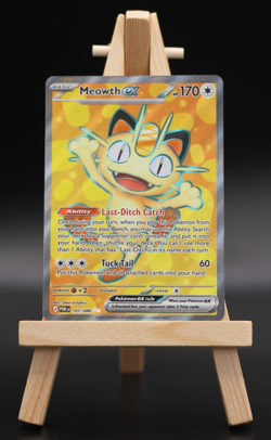 Meowth EX - 107/088 Full Art - Pokemon TCG Perfect Order POR - Image 1