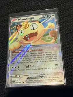 Meowth Ex - 062/088 - Double Rare Pokemon Perfect Order - Image 1