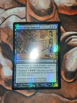 NM FOIL Army of the Damned Innistrad ISD MTG Magic the Gathering 1st Edition - Image 1