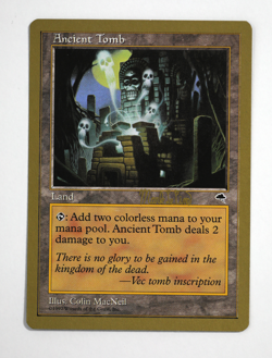 MTG Ancient Tomb 1999 World Championships Mark le Pine Magic: The Gathering - Image 1