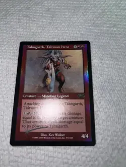 Magic: The Gathering Tahngarth, Talruum Hero Planeshift Foil Rare #74 4/4 - Image 1