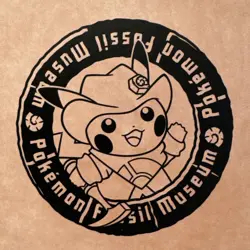 🔥 EXCLUSIVE Pokemon Fossil Museum Excavator Pikachu & Tyrantrum Skeleton Coin🔥 - Image 4