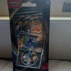 Pokemon TCG Mega Evolution—Chaos Rising Booster Pack Toxel Promo Coin (6+) - Image 1