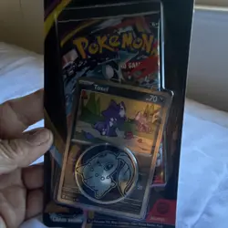 Pokemon TCG Mega Evolution—Chaos Rising Booster Pack Toxel Promo Coin (6+) - Image 2