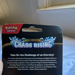 Pokemon TCG Mega Evolution—Chaos Rising Booster Pack Toxel Promo Coin (6+) - Image 3