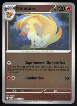 NINETALES ( MEG 020/132 ) REVERSE HOLO - Pokemon - 2025 SATOMA LP - Image 1