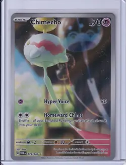 Chimecho 179/167 Illustration Rare Twilight Masquerade Pokemon Near Mint - Image 1