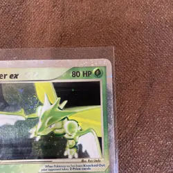2003 pokemon Ruby and Sapphire (RS) Scyther EX #102/109 - Image 4