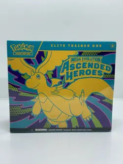 Pokemon TCG Mega Evolution Ascended Heroes ETB Elite Trainer Box FACTORY SEALED - Image 1