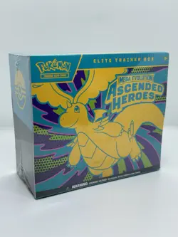 Pokemon TCG Mega Evolution Ascended Heroes ETB Elite Trainer Box FACTORY SEALED - Image 2