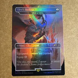 Clive's Invictus Blade - Blade of Selves (Rainbow Foil) Secret Lair Drop Foil - Image 1