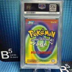 Charizard E6/E12 Topps 1999 Pokemon Movie Edition PSA 7 - Image 2