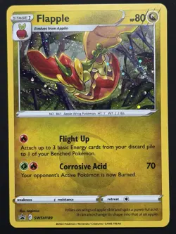 SWIRL 🌀 Flapple Cosmos Holo Black Star Promo - SWSH189 Pokemon TCG LP+ - Image 5
