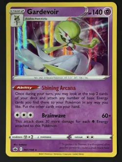 Gardevoir Chilling Reign 061/198 R NM Holo Holo Pokemon TCG 2021 - Image 1