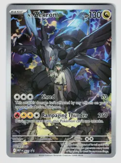 Pokemon N's Zekrom - Promo ME: Mega Evolution Promo 031 NM - Image 1
