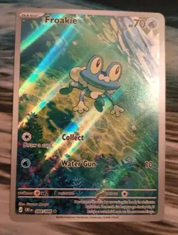 POKEMON TCG Froakie 088/086 FULL ART ILLUSTRATION RARE Chaos Rising *MINT* - Image 1