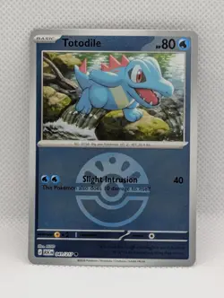 TOTODILE (FRIEND BALL) 041/217 C ASCENDED HEROES POKEMON NM/M - Image 1