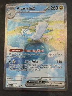Altaria EX 253/182 Paradox Rift Special Illustration Rare Holo 🔥 Pokemon - Image 1