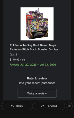 Pokemon ME Pitch Black Booster Display Preorder Confirmed! - Image 1