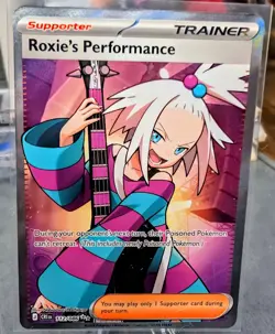 Roxie's Performance 112/086 Chaos Rising Full Art Holo NM pokemon tcg - Image 1