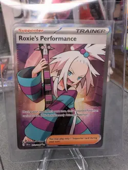 Roxie's Performance 112/086 Chaos Rising Full Art Holo NM pokemon tcg - Image 3