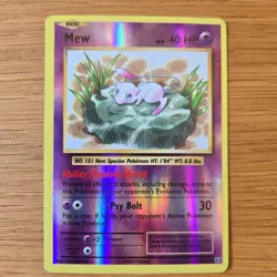 2016 Pokemon Mew 53/108 Reverse Holo Rare - XY Evolutions - Image 1