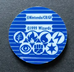 Chansey Pokemon Coin Wizards 1999 Silver Original WOTC Of The Coast RARE - Image 2