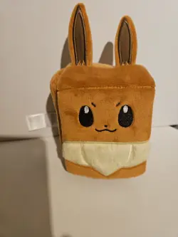 Prismatic Evolutions Super Premium Collection Eevee Plush Deck Box Pokemon - Image 1