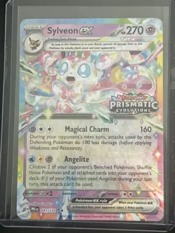 Sylveon EX 041/131 - Prismatic Evolutions Stamp - Pokemon TCG English - Image 1