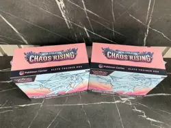 2 x Pokemon TCG Chaos Rising Pokemon Center Elite Trainer Box ETB Sealed New - Image 2