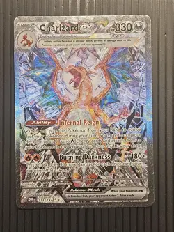 Pokemon TCG Charizard EX Sir Obsidian Flames 223/197 Full Art Secret Rare - Image 1