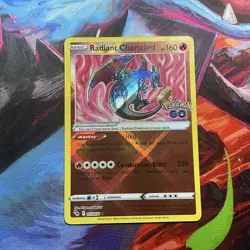 Radiant Charizard 011/078 Pokemon GO Holo - Image 1