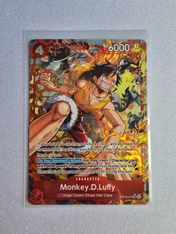 Monkey.D.Luffy, OP16-015, Alt Art AA, One Piece TCG English - Image 1